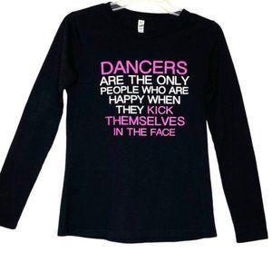 Bella Canvas Long Sleeve Dancers Novelty Tee Shirt